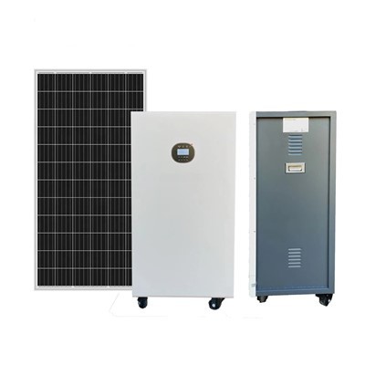 Система от слънчеви панели със система за съхранение на енергия от литиева батерия